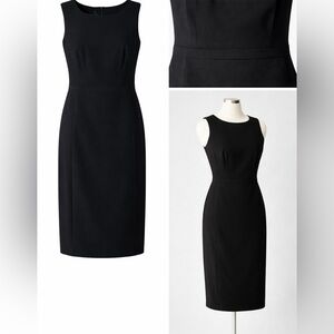 NWT Talbots Classic Black Dress Size 10 Retail $169